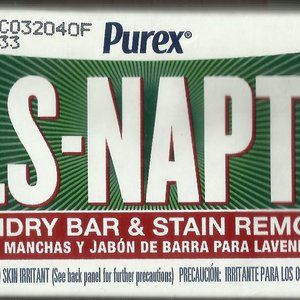 4 FELS-NAPTHA Laundry Bar SOAP PreTreat Clothing Stain Remover Detergent bOOster